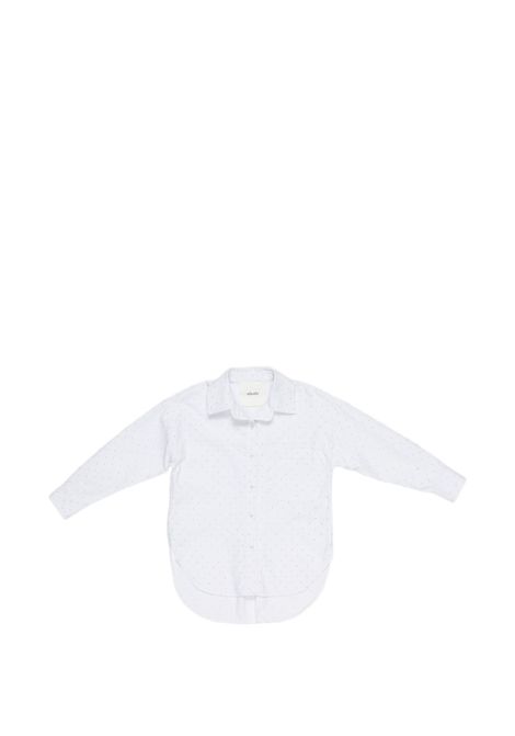 Camicia con strass Lù-Lù BY MISS GRANT | LL4298LATTE